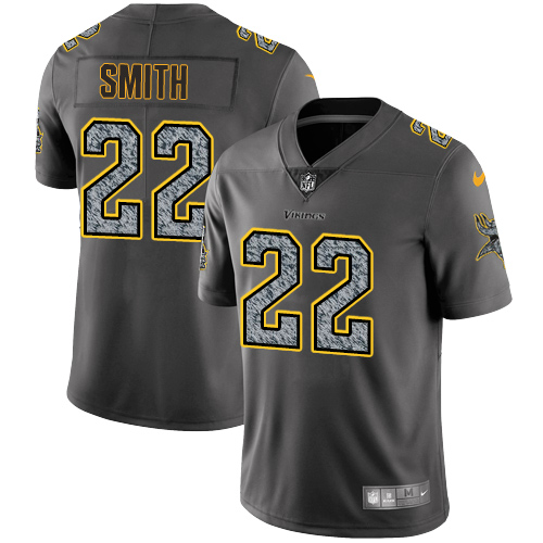 Nike Vikings #22 Harrison Smith Gray Static Men's Stitched NFL Vapor Untouchable Limited Jersey Nike Vikings #22 Harrison Smith Gray Static Men's Stitched NFL Vapor Untouchable Limited Jersey