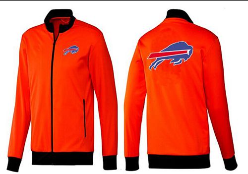 NFL Buffalo Bills Team Logo Jacket Orange NFL Buffalo Bills Team Logo Jacket Orange