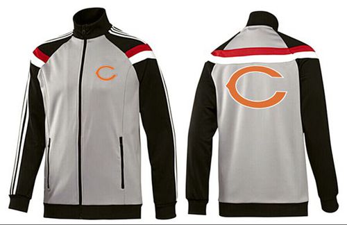 NFL Chicago Bears Team Logo Jacket Grey NFL Chicago Bears Team Logo Jacket Grey