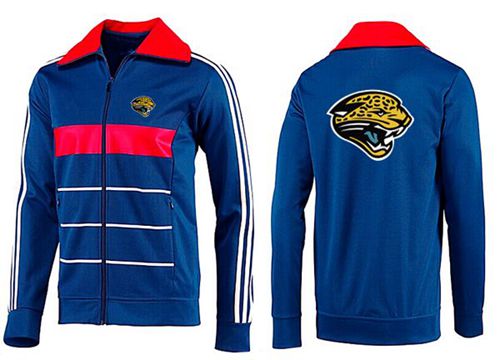 NFL Jacksonville Jaguars Team Logo Jacket Blue_2 NFL Jacksonville Jaguars Team Logo Jacket Blue_2