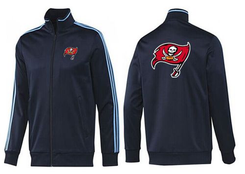 NFL Tampa Bay Buccaneers Team Logo Jacket Dark Blue NFL Tampa Bay Buccaneers Team Logo Jacket Dark Blue