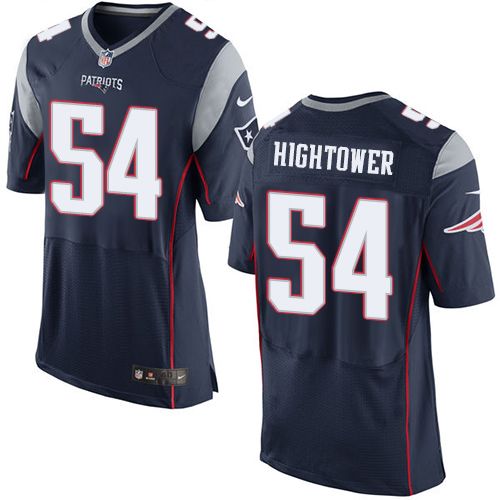 Nike Patriots #54 Dont'a Hightower Navy Blue Team Color Men's Stitched NFL New Elite Jersey Nike Patriots #54 Dont'a Hightower Navy Blue Team Color Men's Stitched NFL New Elite Jersey