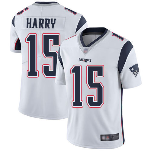 Nike Patriots #15 N'Keal Harry White Men's Stitched NFL Vapor Untouchable Limited Jersey Nike Patriots #15 N'Keal Harry White Men's Stitched NFL Vapor Untouchable Limited Jersey