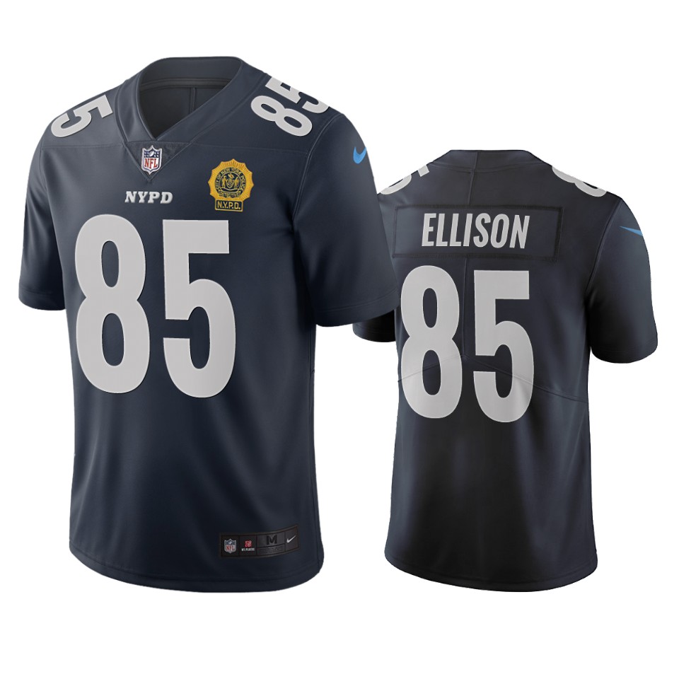 New York Giants #85 Rhett Ellison Navy Vapor Limited City Edition NFL Jersey New York Giants #85 Rhett Ellison Navy Vapor Limited City Edition NFL Jersey