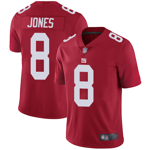 Nike Giants #8 Daniel Jones Red Men's Stitched NFL Limited Inverted Legend Jersey Nike Giants #8 Daniel Jones Red Men's Stitched NFL Limited Inverted Legend Jersey