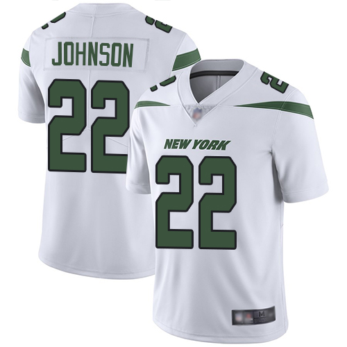Nike Jets #22 Trumaine Johnson White Men's Stitched NFL Vapor Untouchable Limited Jersey Nike Jets #22 Trumaine Johnson White Men's Stitched NFL Vapor Untouchable Limited Jersey