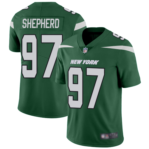 Nike Jets #97 Nathan Shepherd Green Team Color Men's Stitched NFL Vapor Untouchable Limited Jersey Nike Jets #97 Nathan Shepherd Green Team Color Men's Stitched NFL Vapor Untouchable Limited Jersey