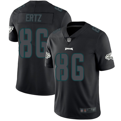 Nike Eagles #86 Zach Ertz Black Men's Stitched NFL Limited Rush Impact Jersey Nike Eagles #86 Zach Ertz Black Men's Stitched NFL Limited Rush Impact Jersey