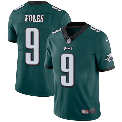 Nike Eagles #9 Nick Foles Midnight Green Team Color Men's Stitched NFL Vapor Untouchable Limited Jersey Nike Eagles #9 Nick Foles Midnight Green Team Color Men's Stitched NFL Vapor Untouchable Limited Jersey