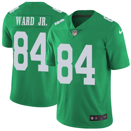 Nike Eagles #84 Greg Ward Jr. Green Men's Stitched NFL Limited Rush Jersey Nike Eagles #84 Greg Ward Jr. Green Men's Stitched NFL Limited Rush Jersey