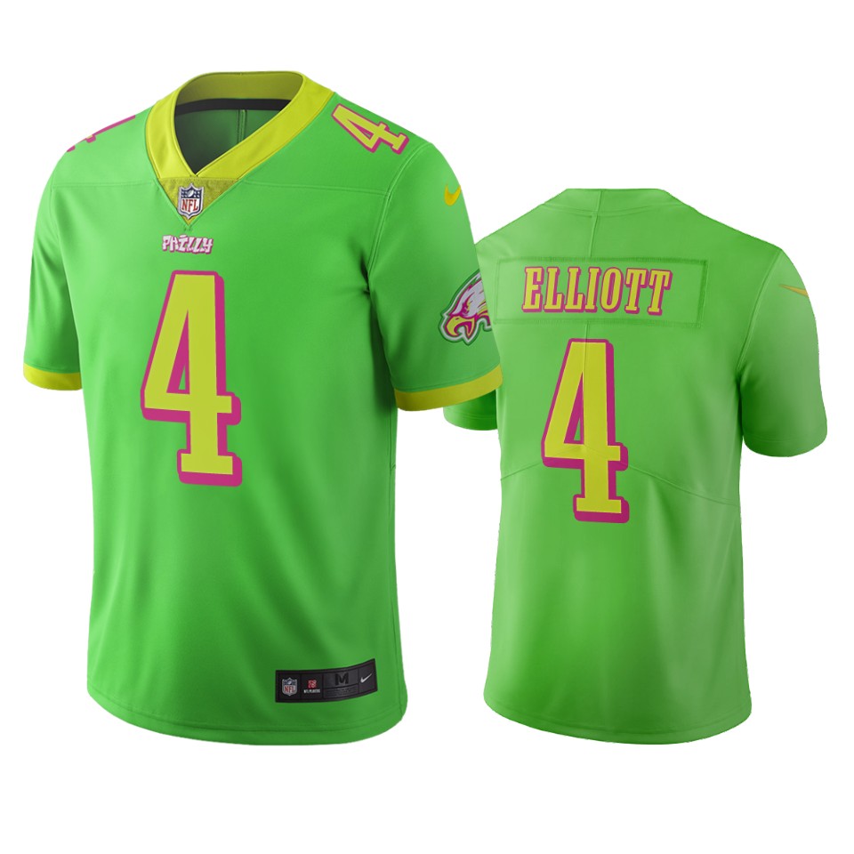 Philadelphia Eagles #4 Jake Elliott Green Vapor Limited City Edition NFL Jersey Philadelphia Eagles #4 Jake Elliott Green Vapor Limited City Edition NFL Jersey
