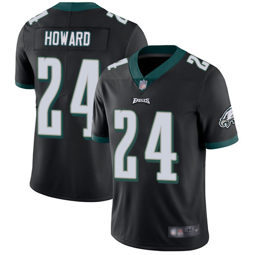 Nike Eagles #24 Jordan Howard Black Alternate Men's Stitched NFL Vapor Untouchable Limited Jersey Nike Eagles #24 Jordan Howard Black Alternate Men's Stitched NFL Vapor Untouchable Limited Jersey