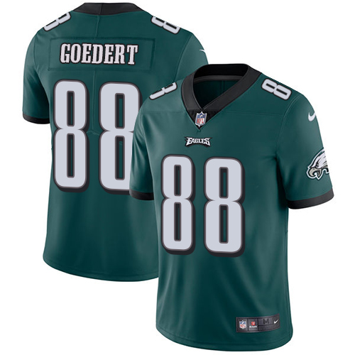 Nike Eagles #88 Dallas Goedert Midnight Green Team Color Men's Stitched NFL Vapor Untouchable Limited Jersey Nike Eagles #88 Dallas Goedert Midnight Green Team Color Men's Stitched NFL Vapor Untouchable Limited Jersey