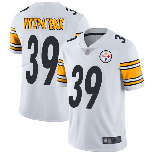 Nike Steelers #39 Minkah Fitzpatrick White Men's Stitched NFL Vapor Untouchable Limited Jersey Nike Steelers #39 Minkah Fitzpatrick White Men's Stitched NFL Vapor Untouchable Limited Jersey