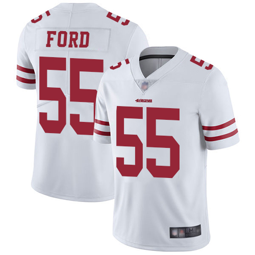 Nike 49ers #55 Dee Ford White Men's Stitched NFL Vapor Untouchable Limited Jersey Nike 49ers #55 Dee Ford White Men's Stitched NFL Vapor Untouchable Limited Jersey