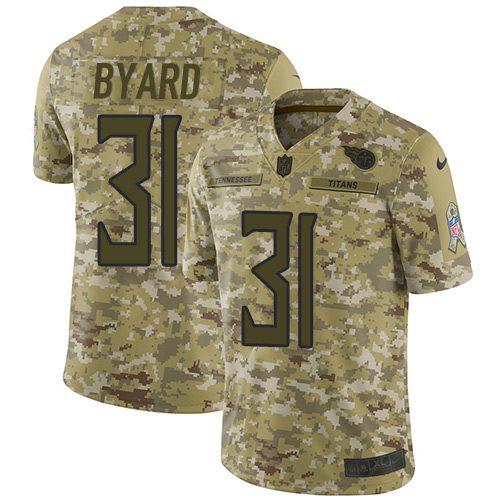Nike Titans #31 Kevin Byard Camo Men's Stitched NFL Limited 2018 Salute To Service Jersey Nike Titans #31 Kevin Byard Camo Men's Stitched NFL Limited 2018 Salute To Service Jersey
