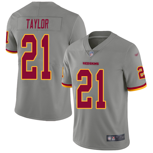Nike Redskins #21 Sean Taylor Gray Men's Stitched NFL Limited Inverted Legend Jersey Nike Redskins #21 Sean Taylor Gray Men's Stitched NFL Limited Inverted Legend Jersey