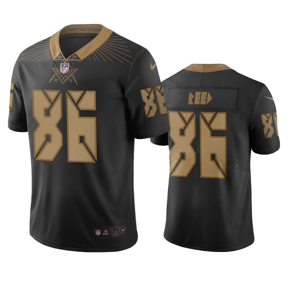 Washington Redskins #86 Jordan Reed Black Vapor Limited City Edition NFL Jersey Washington Redskins #86 Jordan Reed Black Vapor Limited City Edition NFL Jersey