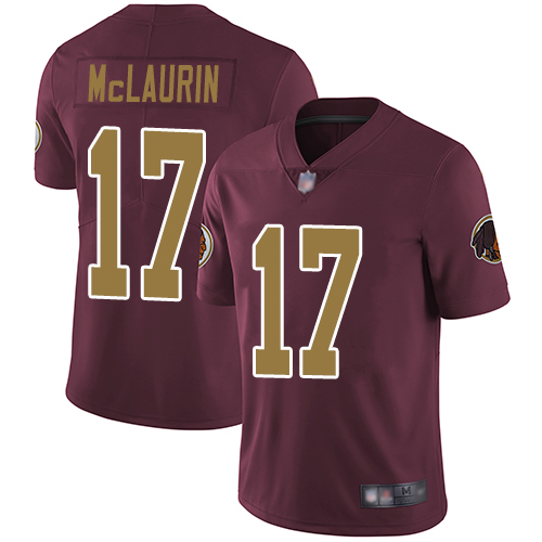 Nike Redskins #17 Terry McLaurin Burgundy Red Alternate Men's Stitched NFL Vapor Untouchable Limited Jersey Nike Redskins #17 Terry McLaurin Burgundy Red Alternate Men's Stitched NFL Vapor Untouchable Limited Jersey