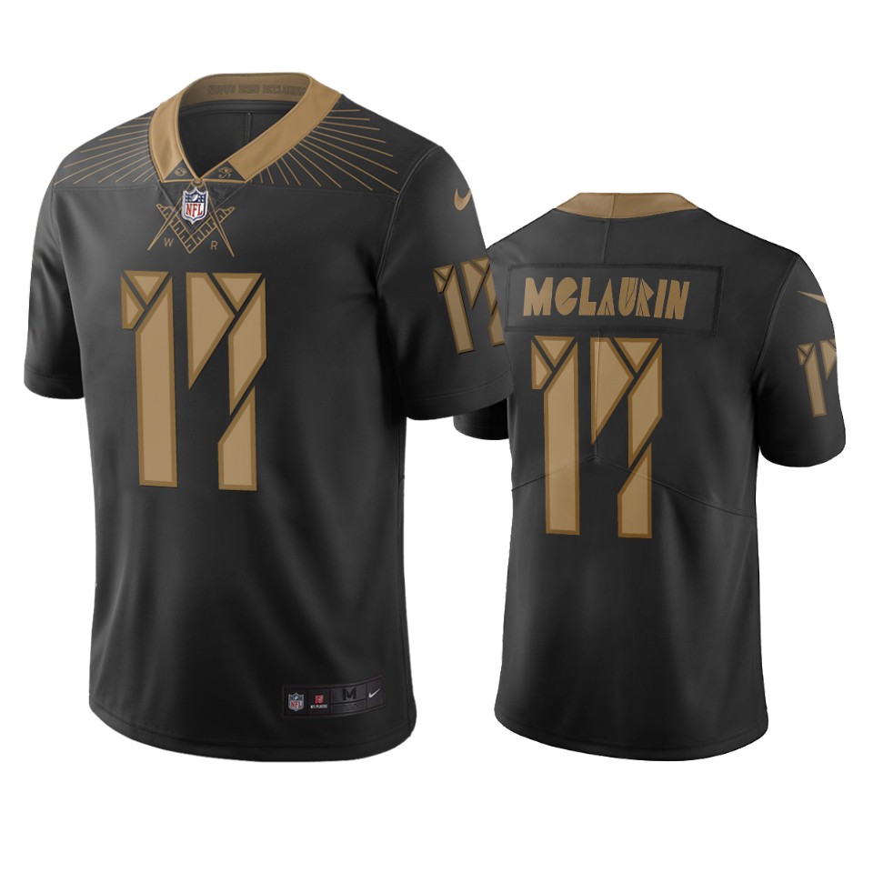 Washington Redskins #17 Terry Mclaurin Black Vapor Limited City Edition NFL Jersey Washington Redskins #17 Terry Mclaurin Black Vapor Limited City Edition NFL Jersey
