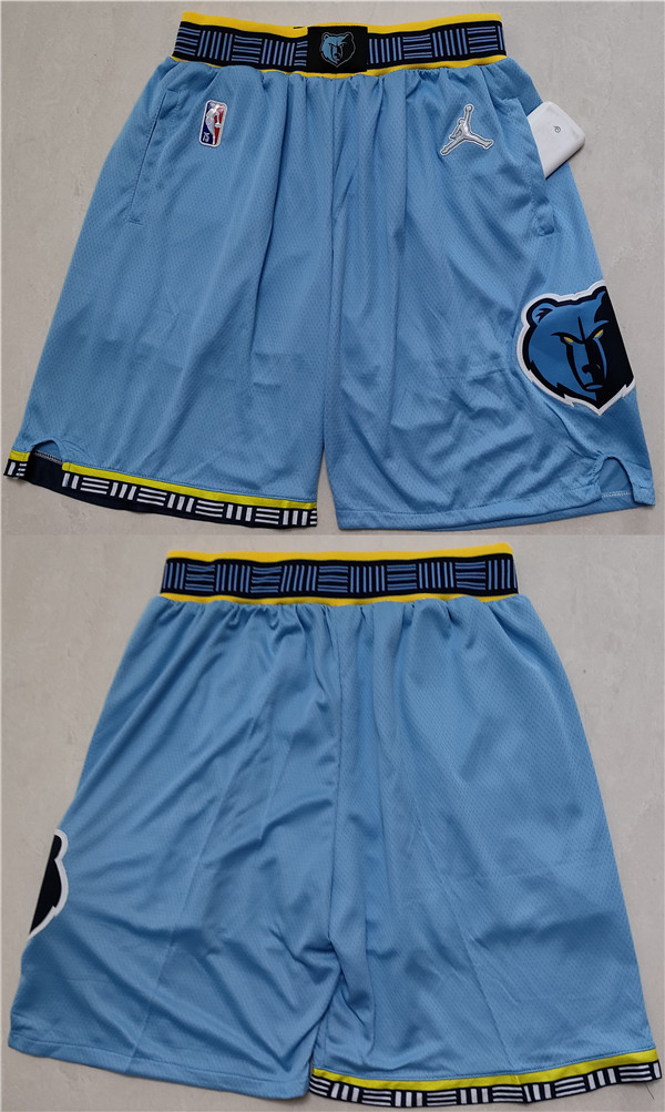 Men's Memphis Grizzlies Navy Shorts (Run Small) Men's Memphis Grizzlies Navy Shorts (Run Small)