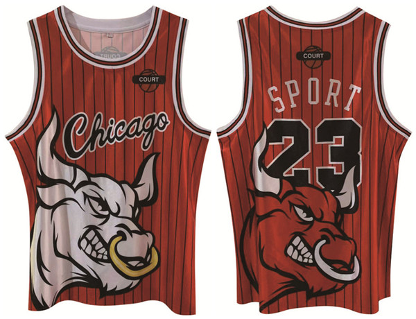 Men's Chicago Bulls #23 Michael Jordan Red Print Basketball Jersey Men's Chicago Bulls #23 Michael Jordan Red Print Basketball Jersey