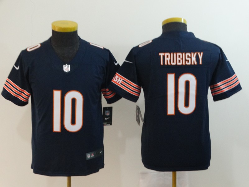 Men's Chicago Bears #10 Mitchell Trubisky Black Vapor Untouchable Elite Stitched NFL Jersey Men's Chicago Bears #10 Mitchell Trubisky Black Vapor Untouchable Elite Stitched NFL Jersey