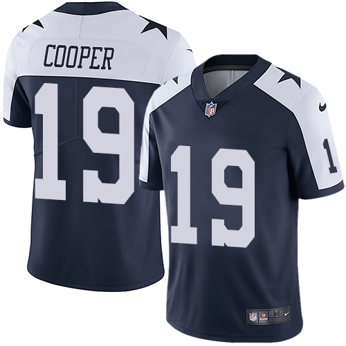 Men's Cowboys #Dallas Cowboys #19 Amari Cooper Navy Thanksgiving Vapor Untouchable Limited Stitched NFL Jersey Men's Cowboys #Dallas Cowboys #19 Amari Cooper Navy Thanksgiving Vapor Untouchable Limited Stitched NFL Jersey