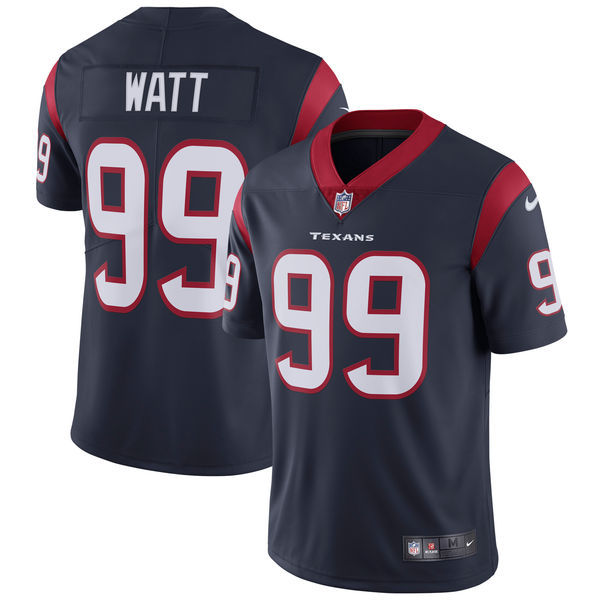 Men's Houston Texans #99 J.J. Watt Navy Vapor Untouchable Limited Stitched NFL Jersey Men's Houston Texans #99 J.J. Watt Navy Vapor Untouchable Limited Stitched NFL Jersey