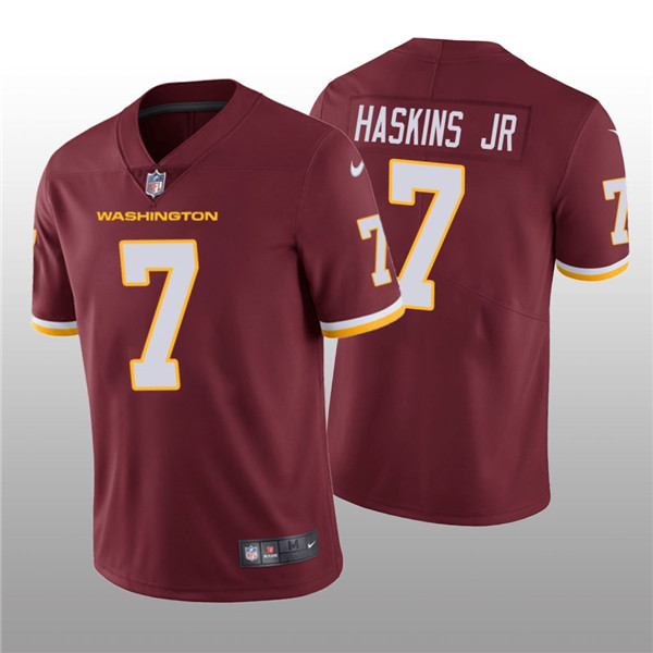 Men's Washington Football Team #7 Dwayne Haskins Jr. Red NFLVapor Untouchable Limited Stitched Jersey Men's Washington Football Team #7 Dwayne Haskins Jr. Red NFLVapor Untouchable Limited Stitched Jersey