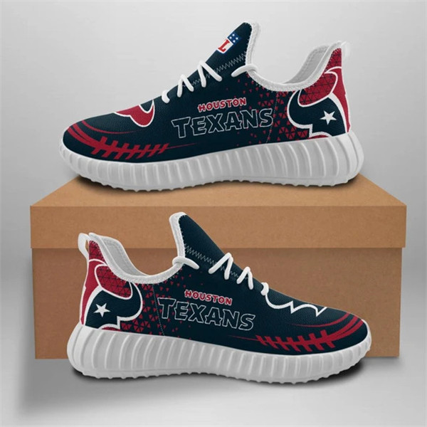 Women's Houston Texans Mesh Knit Sneakers/Shoes 010 Women's Houston Texans Mesh Knit Sneakers/Shoes 010