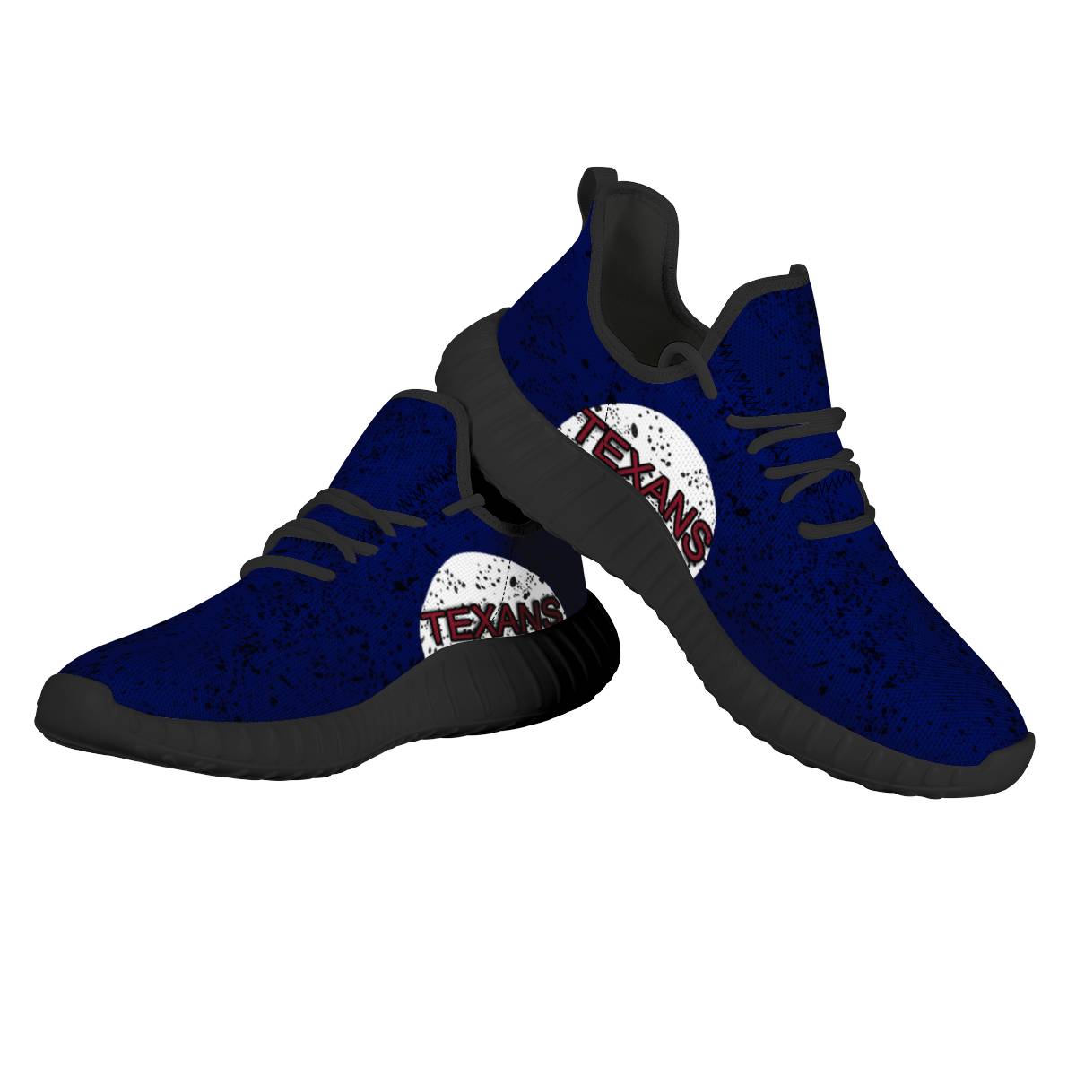 Women's Houston Texans Mesh Knit Sneakers/Shoes 009