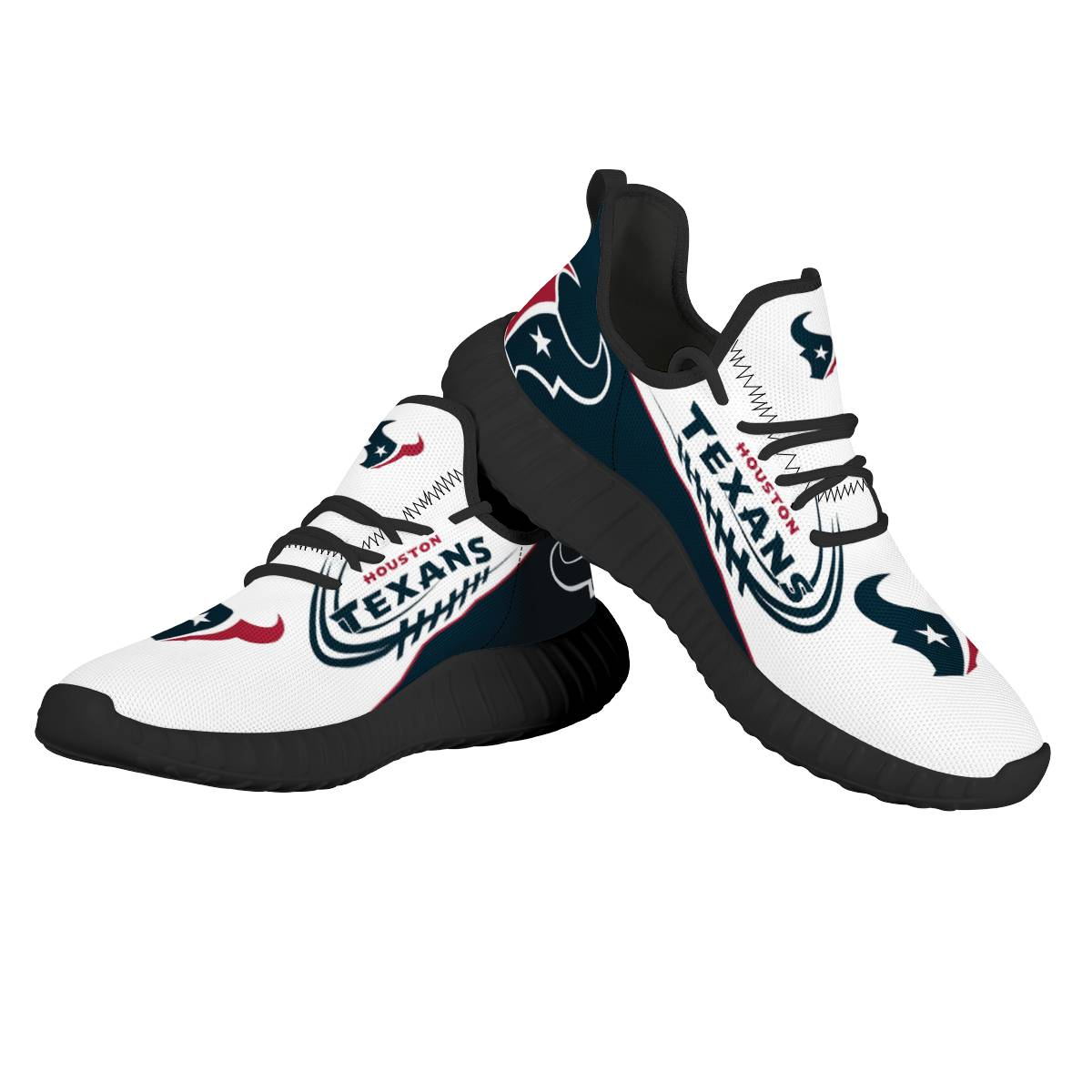 Women's Houston Texans Mesh Knit Sneakers/Shoes 003