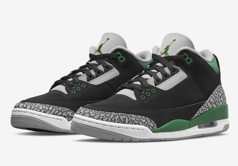 Men's Running weapon Air Jordan 3 Black Green CT8532-030 Shoes 037 Men's Running weapon Air Jordan 3 Black Green CT8532-030 Shoes 037
