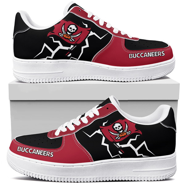 Men's Tampa Bay Buccaneers Air Force 1 Sneakers 001 Men's Tampa Bay Buccaneers Air Force 1 Sneakers 001