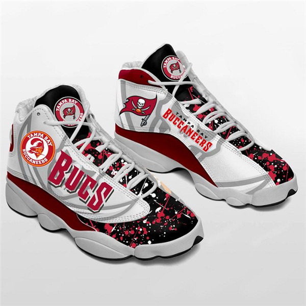 Men's Tampa Bay Buccaneers Limited Edition JD13 Sneakers 001 Men's Tampa Bay Buccaneers Limited Edition JD13 Sneakers 001
