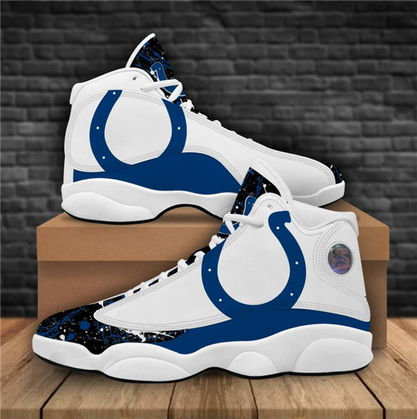Men's Indianapolis Colts Limited Edition JD13 Sneakers 001