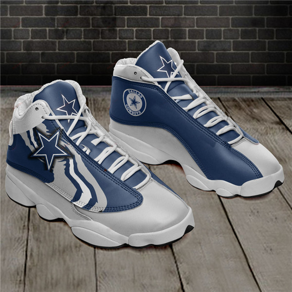 Women's Dallas Cowboys Limited Edition JD13 Sneakers 002 Women's Dallas Cowboys Limited Edition JD13 Sneakers 002