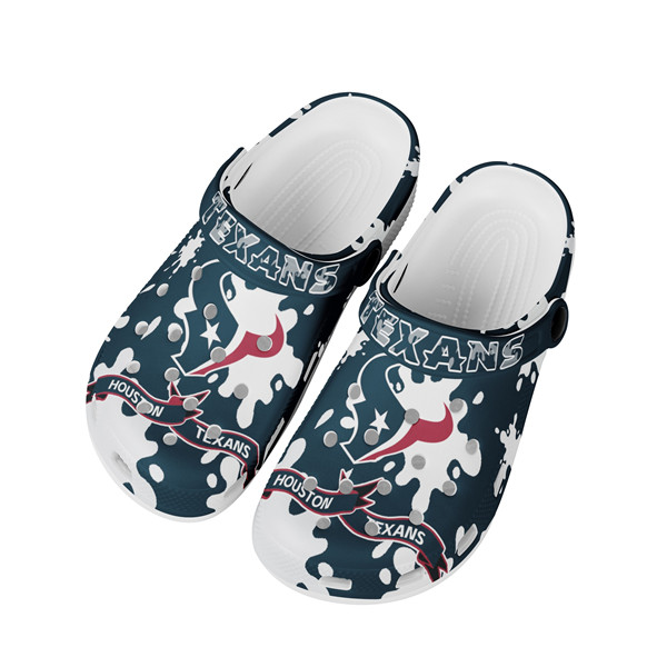 Men's Houston Texans Bayaband Clog Shoes 002
