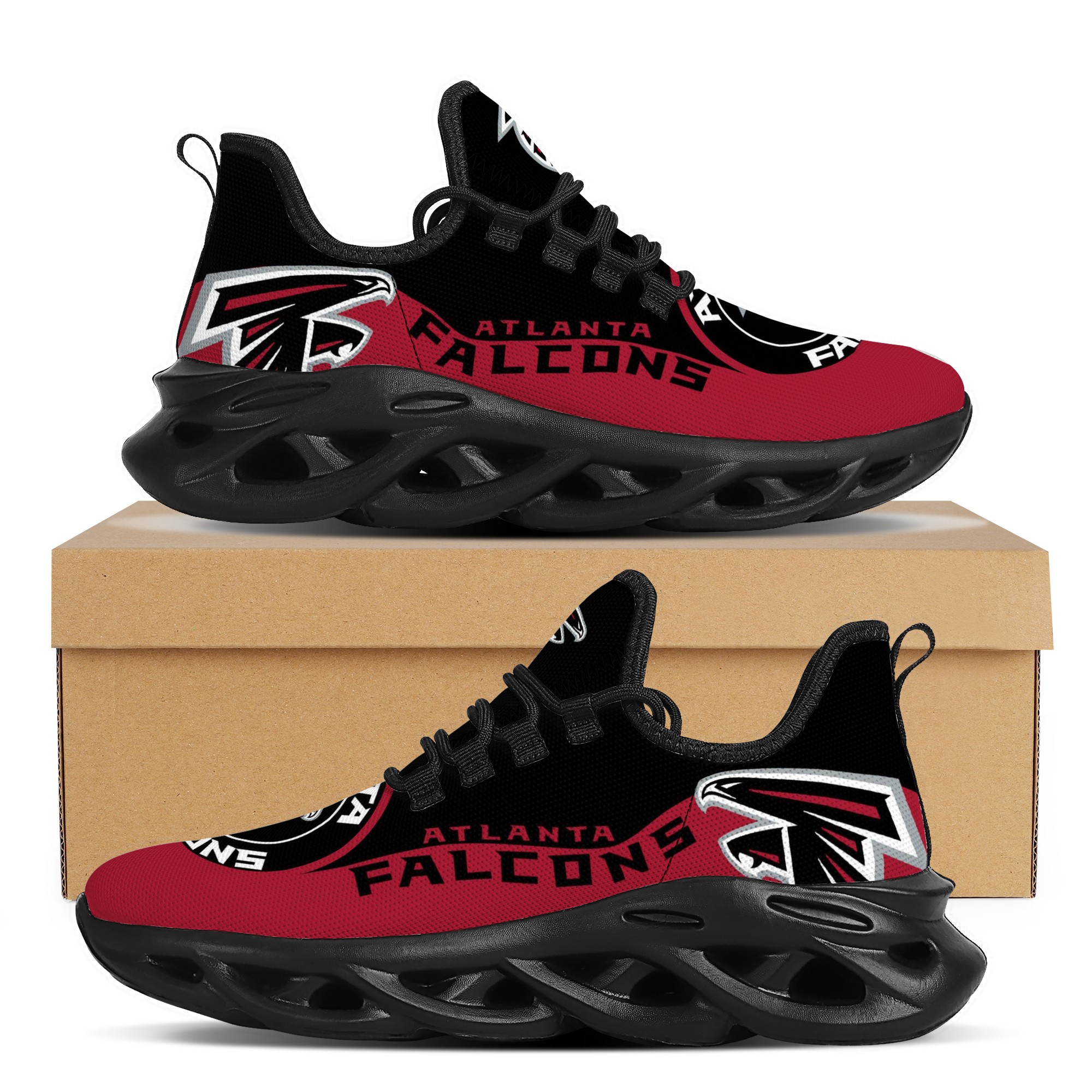 Men's Atlanta Falcons Flex Control Sneakers 001 Men's Atlanta Falcons Flex Control Sneakers 001
