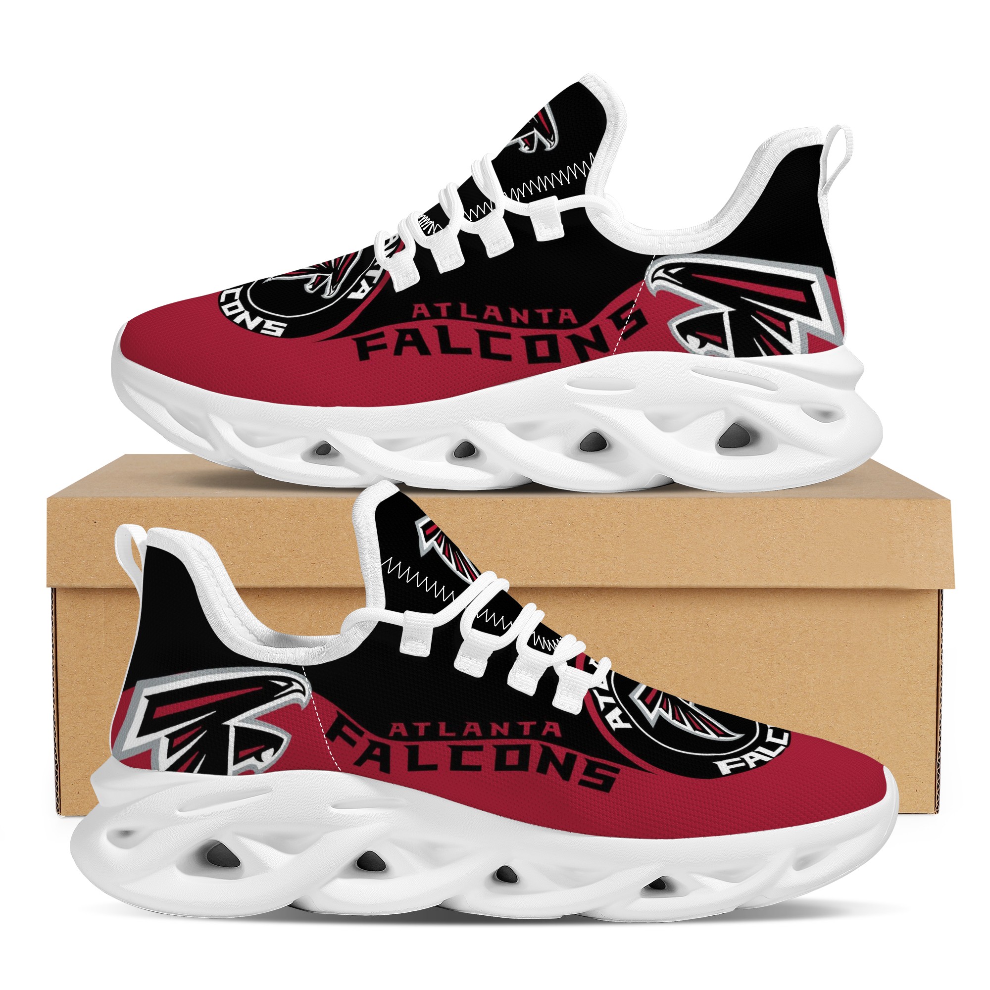 Men's Atlanta Falcons Flex Control Sneakers 002 Men's Atlanta Falcons Flex Control Sneakers 002