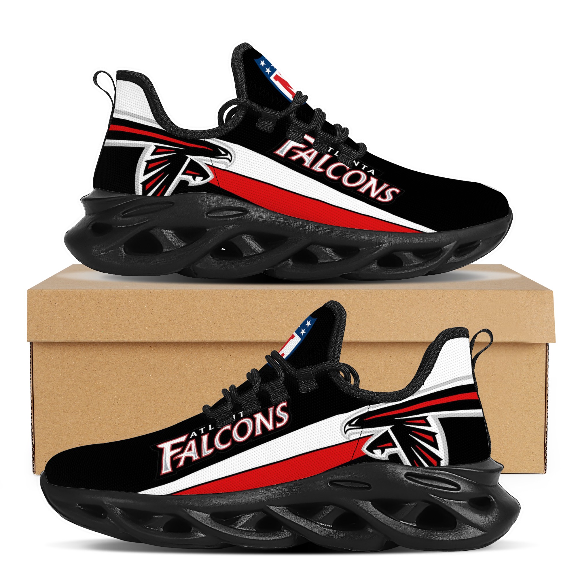 Men's Atlanta Falcons Flex Control Sneakers 003 Men's Atlanta Falcons Flex Control Sneakers 003