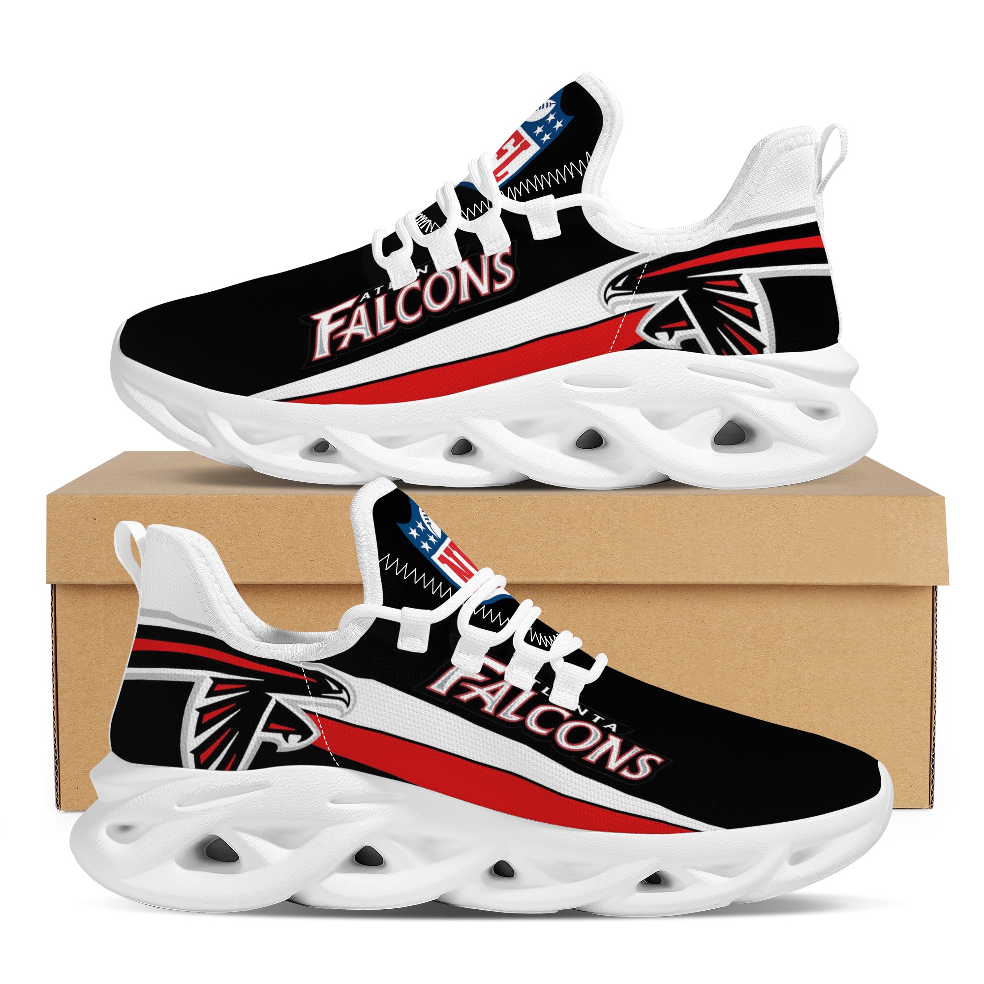 Men's Atlanta Falcons Flex Control Sneakers 004 Men's Atlanta Falcons Flex Control Sneakers 004