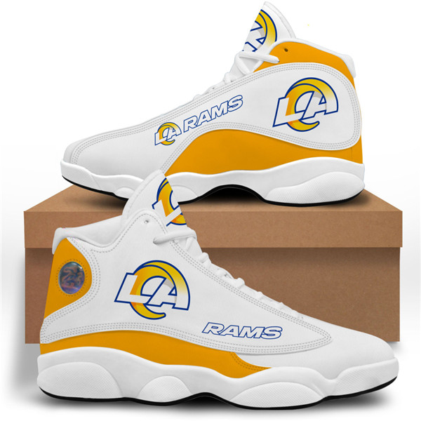 Women's Los Angeles Rams Limited Edition JD13 Sneakers 002