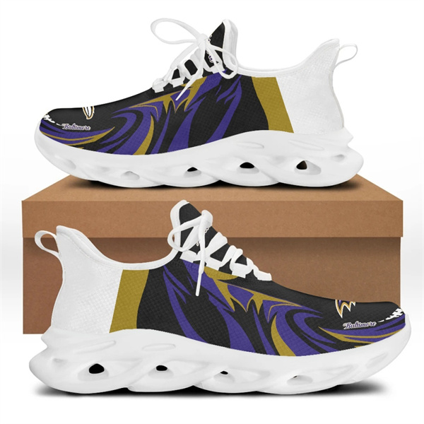 Men's Baltimore Ravens Flex Control Sneakers 006 Men's Baltimore Ravens Flex Control Sneakers 006