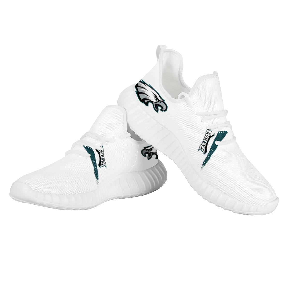 Men's Philadelphia Eagles Mesh Knit Sneakers/Shoes 010