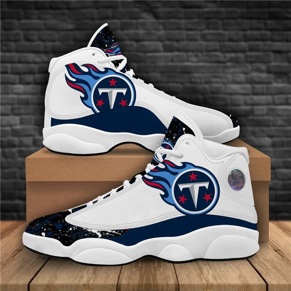 Men's Tennessee Titans Limited Edition JD13 Sneakers 001 Men's Tennessee Titans Limited Edition JD13 Sneakers 001