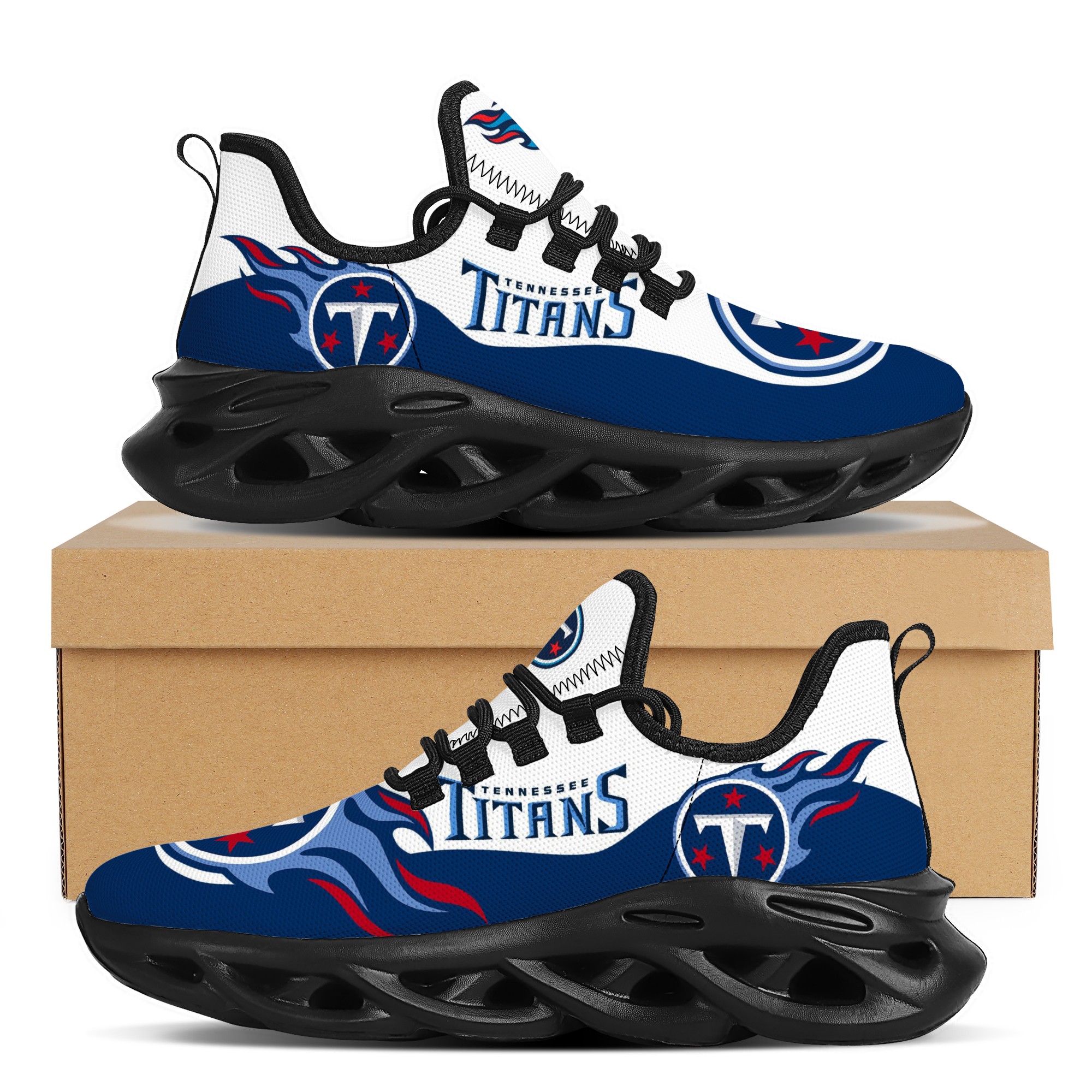 Men's Tennessee Titans Flex Control Sneakers 001 Men's Tennessee Titans Flex Control Sneakers 001
