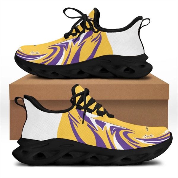Men's Minnesota Vikings Flex Control Sneakers 005 Men's Minnesota Vikings Flex Control Sneakers 005
