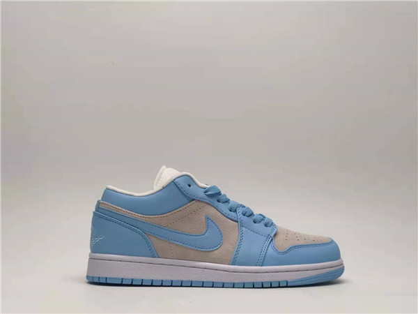 Women's Running Weapon Air Jordan 1 Low Blue/Grey Shoes 0200 Women's Running Weapon Air Jordan 1 Low Blue/Grey Shoes 0200